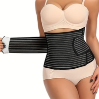 Ceinture de maintien abdominale respirante post-partum pour femmes avec fibre de bambou pour le sport, le fitness et le remodelage