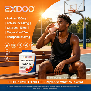 Nutrition sportive, isolat de protéines de lactosérum en poudre, 5 lb, 62 portions, 30 g de protéines par portion, adapté aux régimes faibles en glucides, superaliment - Product Image 5