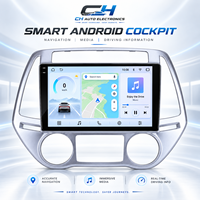 Autoradio Android 9 pouces pour Hyundai I20 2015-2018, WiFi BT GPS CarPlay Android Auto AHD 4+64G Lecteur multimédia