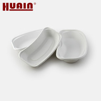 Pansement médical jetable en pulpe recyclée facilement biodégradable, courbé, pour le changement de coussinets rénaux, compostable, pour les vomissements