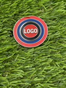 Marqueur de balle de golf magnétique personnalisé OEM ODM <span class=keywords><strong>en</strong></span> métal plaqué or, jeton <span class=keywords><strong>en</strong></span> laiton, emblème, achat <span class=keywords><strong>en</strong></span> gros, fabricant chinois, livraison rapide - Product Image 1