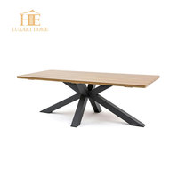 Ensemble de meubles de salon d'extérieur, table de jardin en rotin tressé, table à manger avec chaises
