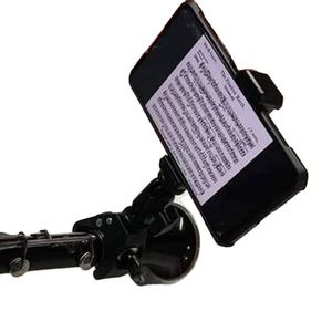 Soporte Atril de Música Plegable y Portátil para Clarinete e Instrumentos Musicales con Sujetador Desmontable de Liberación Rápida para Teléfono Móvil - Product Image 1
