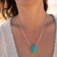 Bijou de créateur pour femme, en argent sterling 925 de luxe, avec pierre précieuse de qualité AAA, sertie en clos turquoise, 12-15 mm