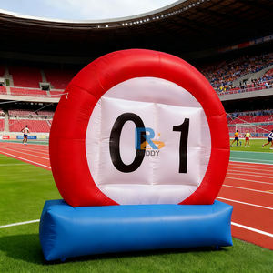 Ballons d'<span class=keywords><strong>anniversaire</strong></span> portables de haute qualité personnalisables, signe gonflable géant, marqueur de sol <span class=keywords><strong>pour</strong></span> les jeux et les activités - Product Image 3