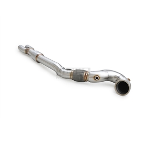 Tuyau d'échappement en acier inoxydable 304 de 3,5 pouces avec protection thermique pour Cupra Formentor VZ5 2.5T, tuyau avant haute performance pour turbo - Product Image 5