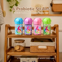 Yaourt Protéiné Lyophilisé 22g 6 Probiotiques Actifs Fondants dans la Bouche Sans Additifs Sans OGM Collation pour Bébé et Tout-Petit