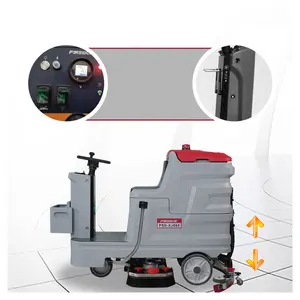 PSD-XJ660 Industry Electric Auto-floor Scrubber Plastic Floor Tile Machine Floor Cleaning Cold Water Cleaning