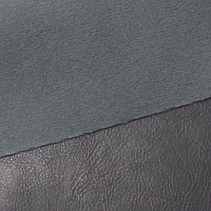 Vente en gros usine – <span class=keywords><strong>Cuir</strong></span> synthétique PU gaufré noir de 1,0 mm avec papier de protection pour matériaux de chaussures - Product Image 1