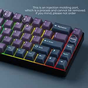 Capuchons <span class=keywords><strong>de</strong></span> touches <span class=keywords><strong>de</strong></span> clavier mécanique XVX, série Chromatic Tales, Abyss Mirage, double injection, profil Cherry, PBT, ensemble <span class=keywords><strong>de</strong></span> 216 touches - Product Image 3