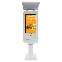 Terminal de Pedidos con Pantalla Táctil de Autoservicio para Exteriores de 32 Pulgadas para Restaurantes y Servicios de Comida para Llevar