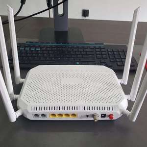 XPON Cable TV ONU สำหรับ FTTH แหล่งจ่ายไฟ 12V 4GE+2VOIP+1USB+CATV+WDM+WIFI 2.4G&5G กำลังขยาย 5dbi - Product Image 2