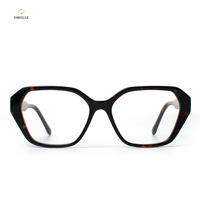 Monture de lunettes optiques pour hommes et femmes - Design en métal léger et durable avec verres transparents, monture de lunettes de vue à monture complète tendance