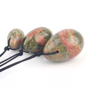 Yoni-varita sexual de Jade para mujeres, huevo Rosa Natural de cuarzo, Kegel de masaje de cristal, venta al por mayor - Product Image 6