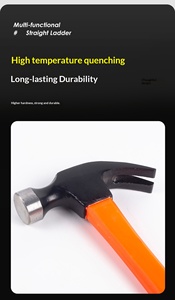 <span class=keywords><strong>Marteau</strong></span> à griffes pour électricien et <span class=keywords><strong>charpentier</strong></span> avec manche en plastique, 275 mm, qualité industrielle et bricolage, multifonctionnel pour la construction et la menuiserie - Product Image 5
