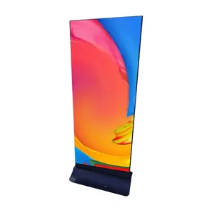 Uhled-soporte electrónico para publicidad, espejo de pantalla LED, 640x1920mm, P2.5