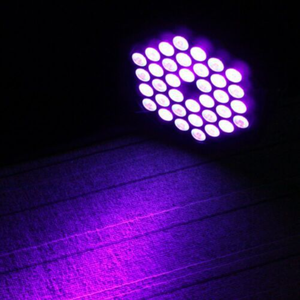Projecteur lumineux imperméable à lumière <span class=keywords><strong>LED</strong></span>, éclairage avec faisceaux violet, pour scène, spectacle, fête, <span class=keywords><strong>Bar</strong></span> de cinéma - Product Image 2