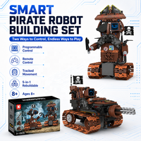 Juguete Educativo de Bloques de Construcción de Robots a Control Remoto para Distribuidores Escolares, Ensamblaje Multimodelo, Empaque Personalizado