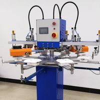 Machine d'impression d'écran rotatoire de 2 couleurs pour le déjeuner d'impression/boîte de mousse