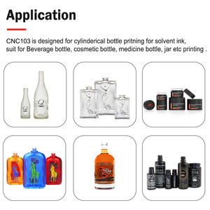 Otomatik çok renkli özel şekil şişe ekran yazıcısı logo BASKI MAKİNESİ cam plastik parfümler şişe konteyner için - Product Image 3