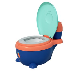 Children <b>Potty</b> <b>Training</b> Toilet Portable Toddler Seat With Lid Cartoon Design For 0-8 Years Old Kids - Product Image 5