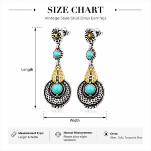 Vintage <b>Bee</b> Flower Drop Earrings Colorful Design Bohemian Dangle Earrings Fashion Jewelry For Women - Product Image 6