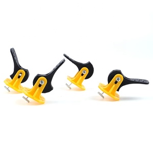 Usine 1/8 "Clips de nivellement de carrelage en céramique Selflable pour sol plat et mur pour pince d'espacement de système de nivellement de carrelage d'épaisseur 1.5mm - Product Image 6