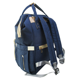 Nhà Máy OEM Bán Buôn Thiết Kế Mới Xách Tay Cảm Thấy Tã Ba Lô Mẹ Bé Túi Với Dây Kéo Đóng Cửa Lady Phong Cách Bé Tàu Sân Bay - Product Image 6