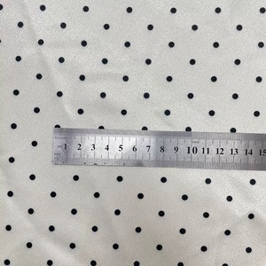 0.4 metro a pois crêpe tessuto finto acetato Satin con luminoso primavera ed estate brillante gonna copricapo da donna - Product Image 6