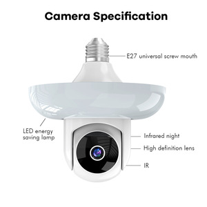 Caméra de sécurité domestique extérieure WiFi <span class=keywords><strong>Tuya</strong></span> N20 en promotion, 1080P 3MP, IP <span class=keywords><strong>PTZ</strong></span> sans fil avec fonction Pan-Tilt - Product Image 5