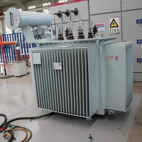 Transformateur de puissance triphasé 11 kV 0,4 kV 10 kVA immergé dans l'huile, prix compétitif