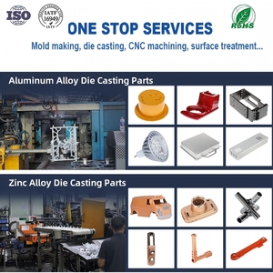 国际标准化组织9001定制Zamak锌铝合金压铸产品制造商精密加工金属零件 - Product Image 2