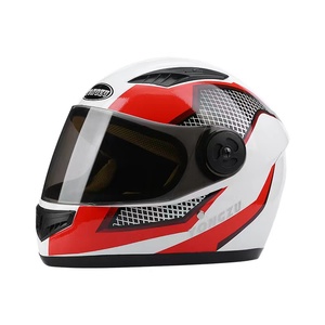 Casque intégral de Scooter le moins cher Anti Foggy avec casque de moto écharpe de cou - Product Image 1