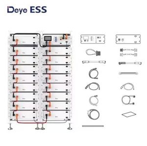 Bateria BOS-G Pro Deye 5.12kWh Módulo LiFePO4 de Alta Tensão com Certificações CE TUV em Estoque para Energia Solar ESS - Product Image 2