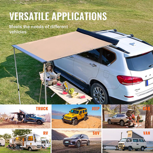 Carpas de Techo para Autos SUV/4x4/4wd de Alta Calidad de 2.5*3m con Toldos Laterales Retráctiles para <span class=keywords><strong>Auto</strong></span>/Techo, Fábrica OEM Awnlux - Product Image 6