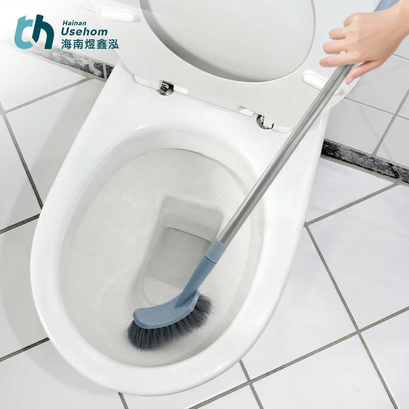Bathroom Toilet Bowl Brush Blue Plastic
