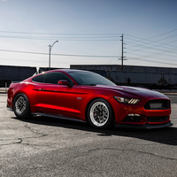 Jantes Beadlock Forgées Sur Mesure 15 17 18 Pouces, Échelonnées et Étroites, 5x115 5x120 5x120.65 pour Camaro Corvette Hellcat Drag Pack