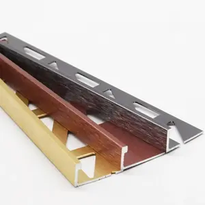 Best New Products Of Metal Aluminium Ceramics Corner Strip Gold L Shape Tile Profile Trim