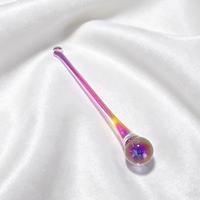 Lustre artisanal en verre soufflé Belight, prismes ovales en verre transparent, gouttes de pluie, taille personnalisable, origine Zhejiang