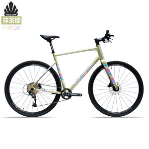 Bicicleta de Carretera Hulor Firefox de Aleación de Aluminio 700c, 9 Velocidades, Cableado Interno, Horquilla Rígida, Bicicleta para Ejercicio al Aire Libre - Product Image 1