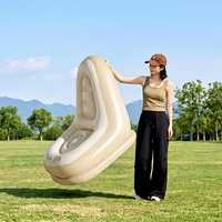 Fauteuil gonflable portable, canapé paresseux pour festival de musique, camping, utilisation en extérieur, chaise gonflable légère pour adultes
