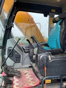 Pelle mécanique sur chenilles originale de la Corée Hyundai 215 Moteur Yanmar d'occasion à haut rendement en bon état Vente - Product Image 4