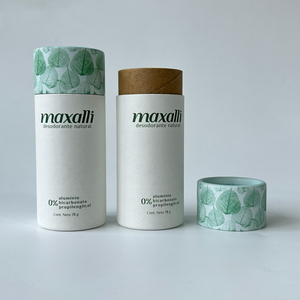 หลอดกระดาษคราฟท์สีขาวแบบดันขึ้น พิมพ์ลายได้ตามต้องการ ย่อยสลายได้ทางชีวภาพ สำหรับบรรจุภัณฑ์ครีมกันแดดแบบแท่ง ปราศจากขยะ สำหรับผลิตภัณฑ์ดูแลส่วนบุคคล - Product Image 6