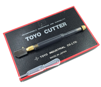 Coupe-verre professionnel de qualité industrielle To-yo TC-90, outils à manche en alliage de carbure de tungstène pour la découpe de verre et de carreaux