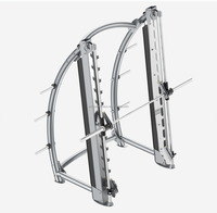 Équipement de fitness de force de gymnastique d'occasion commerciale de haute qualité Smith Machine Power Rack avec barre et plaque de poids pour l'entraînement