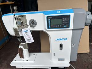Nouvelle <span class=keywords><strong>machine</strong></span> à <span class=keywords><strong>coudre</strong></span> industrielle pour <span class=keywords><strong>cuir</strong></span> Jack S5 D-91 à bras vertical avec rouleaux synchronisés - Product Image 4
