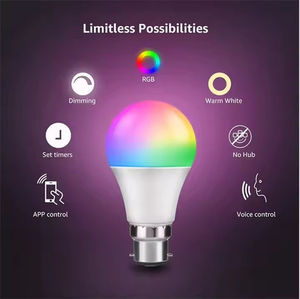 Bombilla LED Inteligente Zigbee 3.0 Mini RGBCW E27, Compatible con Alexa, <span class=keywords><strong>Smarthing</strong></span> y Z2MQTT - Product Image 3