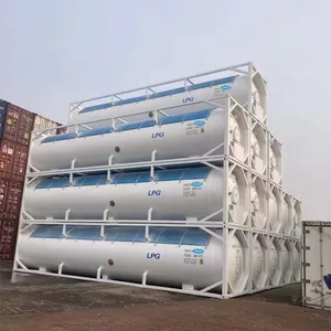 40ft T50 Cryogenic Lpg Tank Container For Lpg Large Capacity