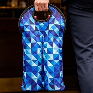 Borsa Termica Personalizzata per Vino, Porta Bottiglie Isolato con Logo, Borsa Regalo per Vino - Product Image 1
