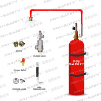 Système d'extinction d'incendie FM200 homologué UL, gaz HFC-227ea, extincteur automatique pour centre de données